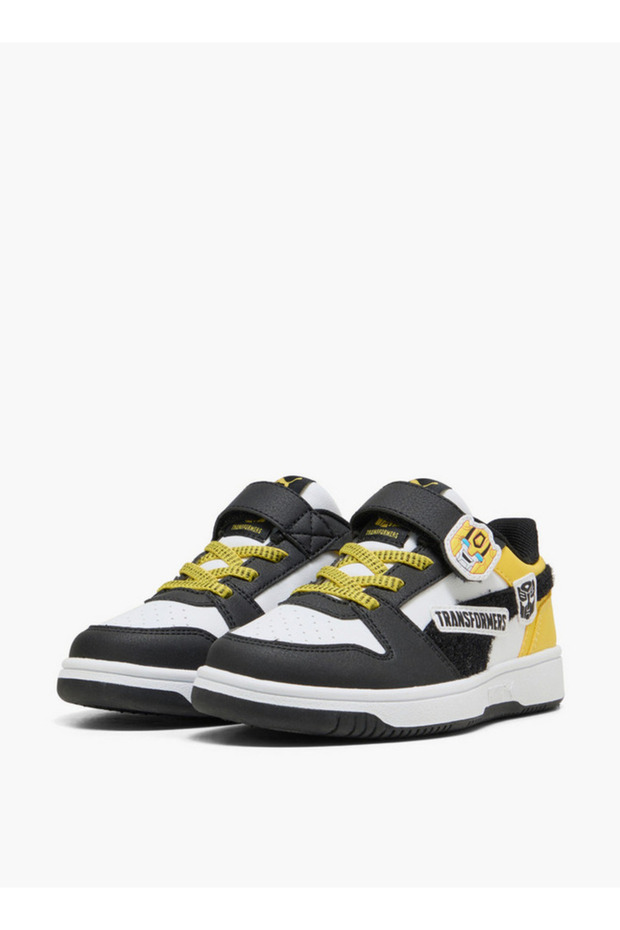 Boys Rebound Slam Lo Transformers Hook & Loop Ankle Sneakers