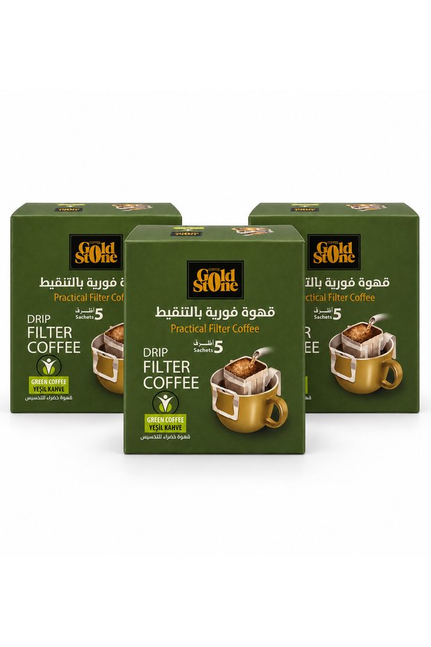 قهوة خضراء بالتقطير، 40 جم × 3 عبوات