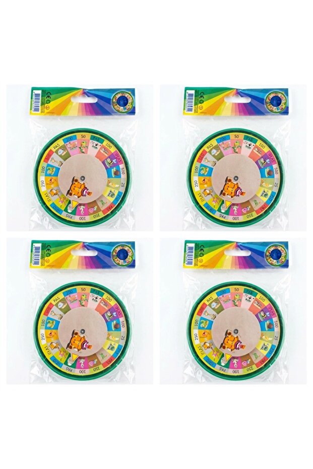 Wheel of Fortune Game 4 Pieces