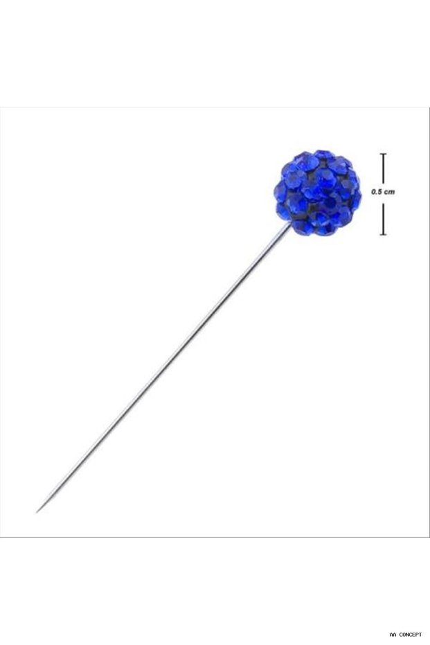 CONCEPTA Scarf (01448) Pin, Blue