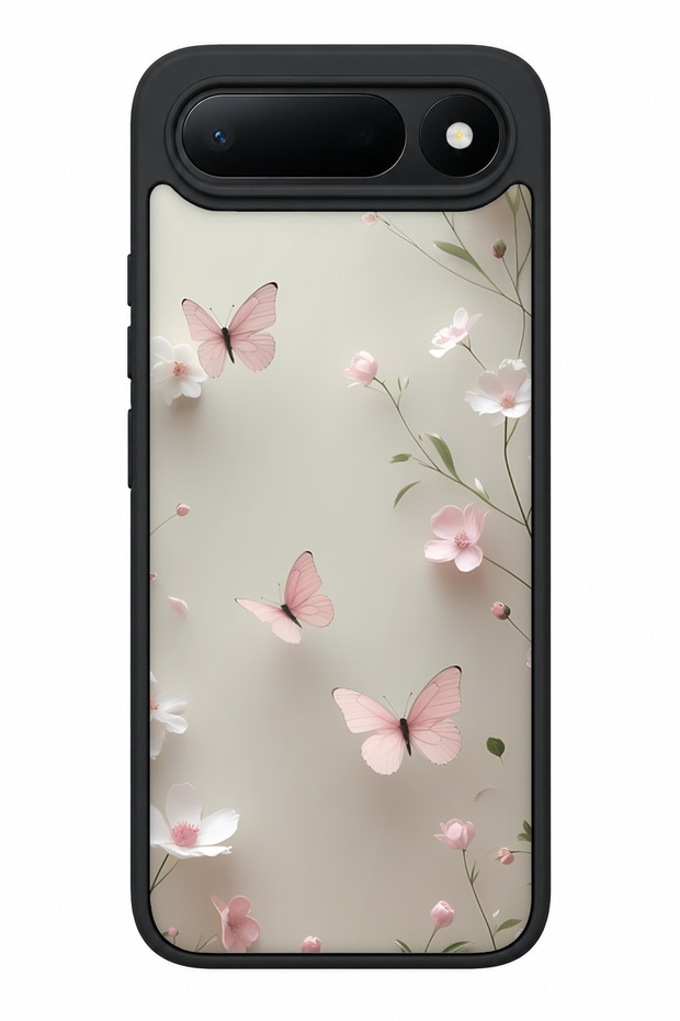 Spark 50 5g Compatible Flowers Patterned Camera Protected Shockproof Case