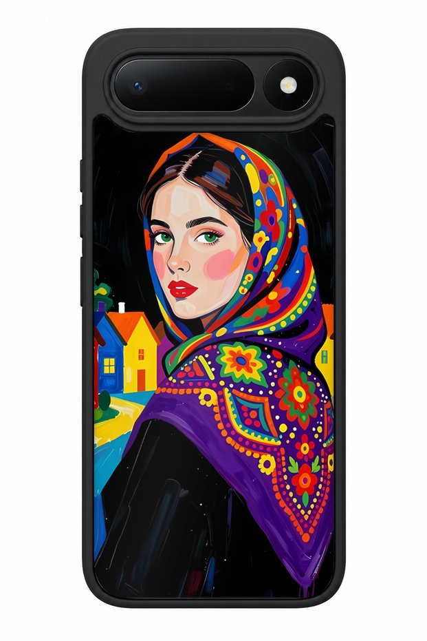 Spark 50 5g Compatible Headscarf Patterned Camera Protected Shockproof Case