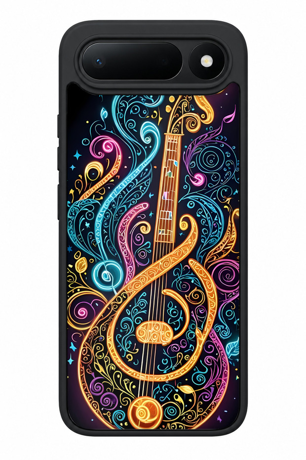 Spark 50 5g Compatible Melody Patterned Shockproof Case with Camera Protection