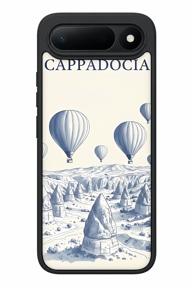 Spark 50 5g Compatible Cappadocia Patterned Camera Protected Shockproof Case