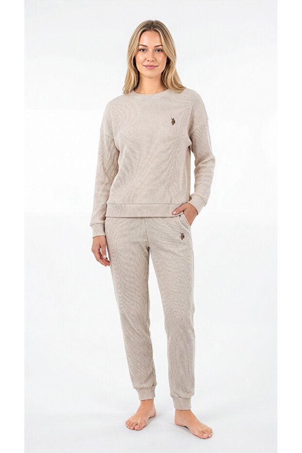 Women's Beige Home Wear
