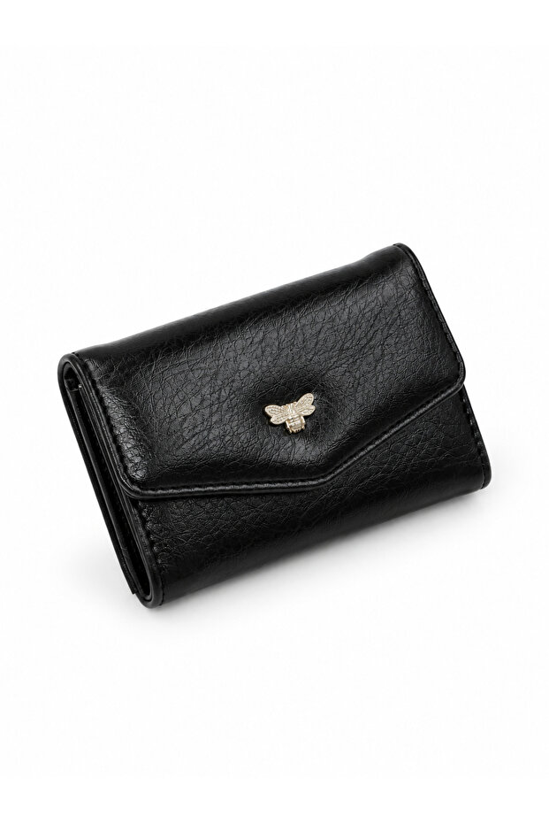 Women's Wallet with Zipper Coin Pocket and 6 Card Compartments