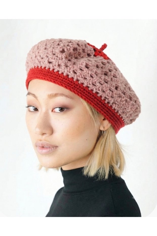 Ressam Beresi Hat Hand Knitted