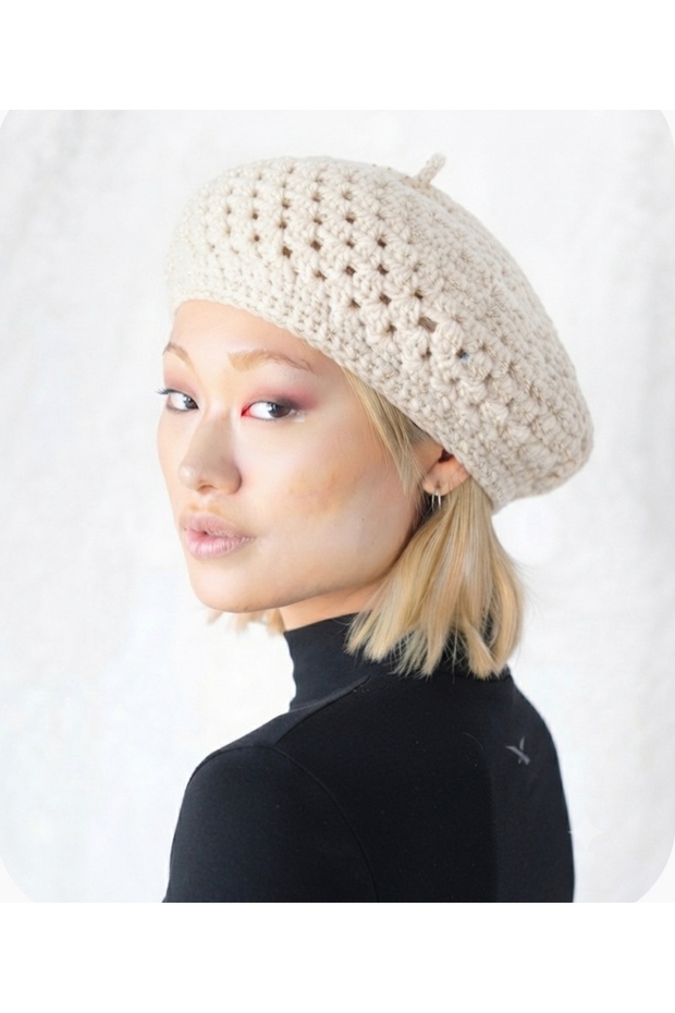Ressam Beresi Hat Hand Knitted