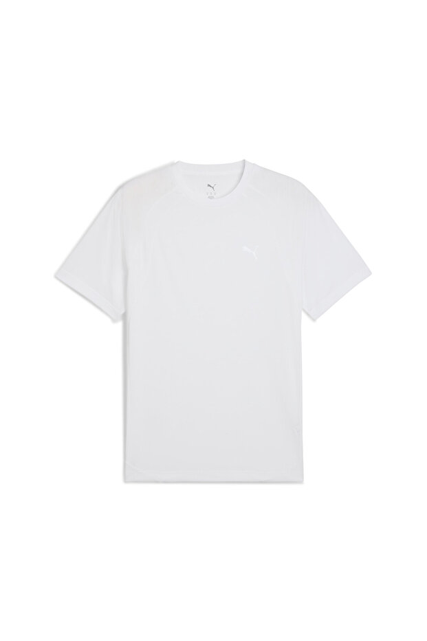 Solid Round Neck Short Sleeve T-Shirt