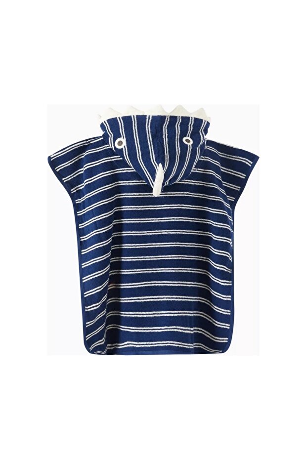 Baby Poncho Towel Organic Cotton, Hooded and Cute Patterned Design
