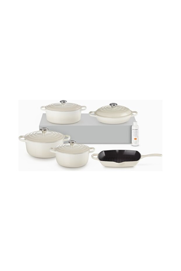 5 Piece Cast Iron Cookware Set
