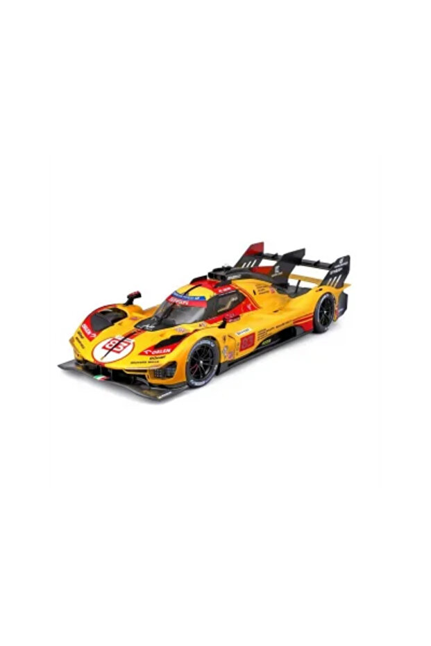 1/24 Ferrari 499P Model Car Yellow