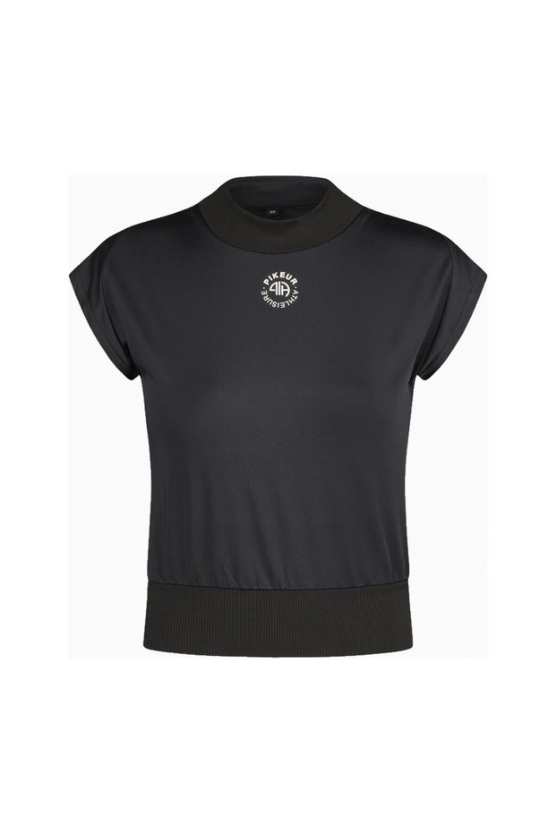 Cropped 7219 Luxury Athleisure Sports Women's T-Shirt