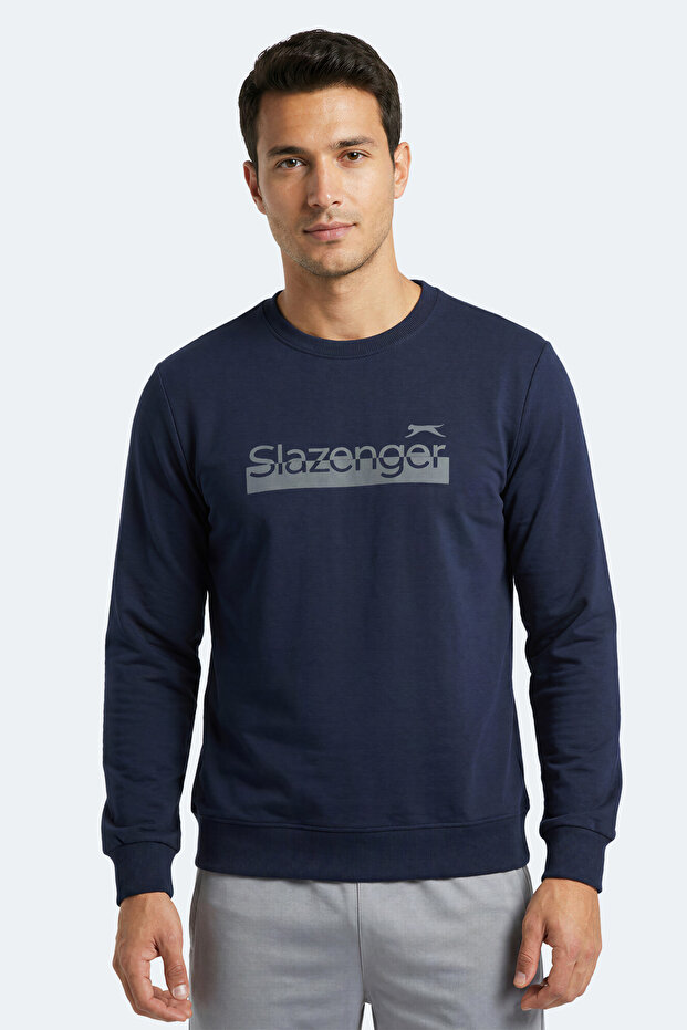 Garage Men's Navy Blue Sweatshirt