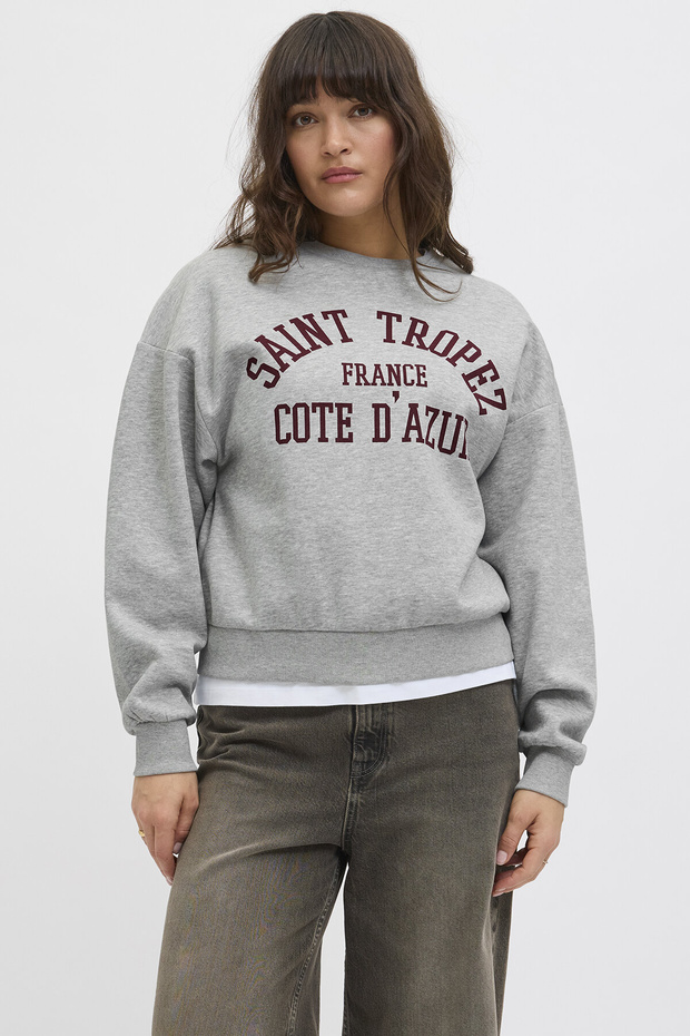 Women's Gray Sweat 12260608g