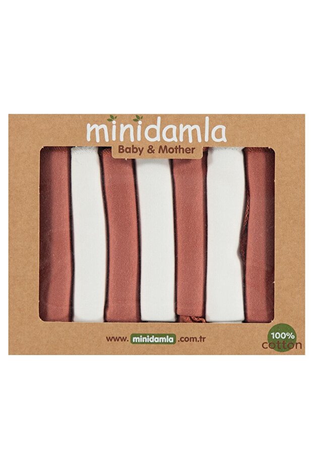 7-Pack Mouth Wipes - Brown