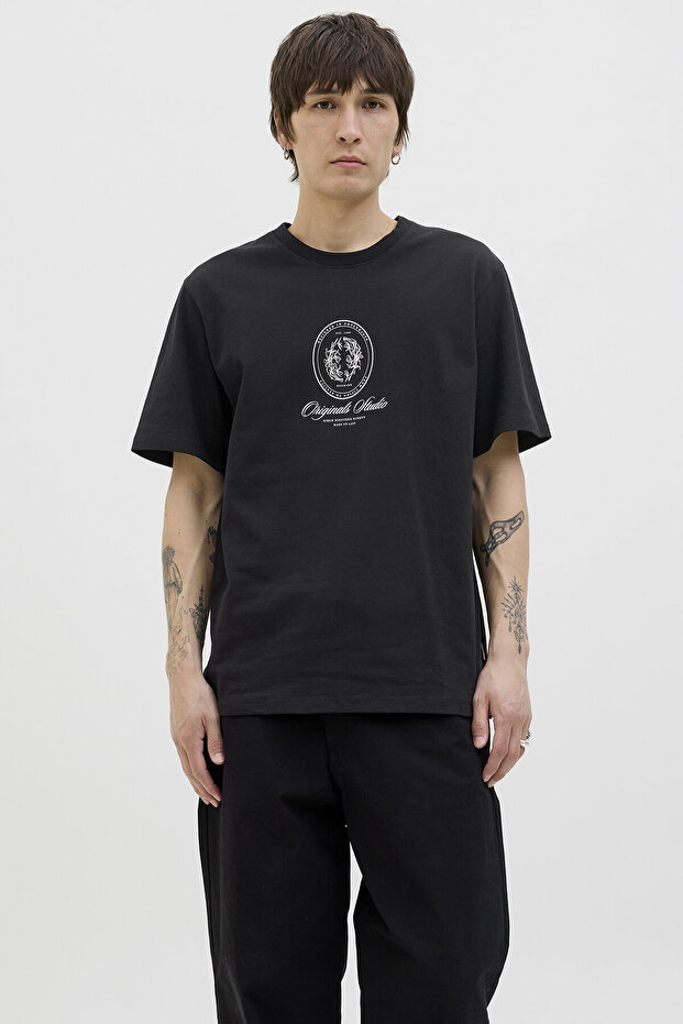 Jack&Jones Men's T-Shirt 12286609 Black