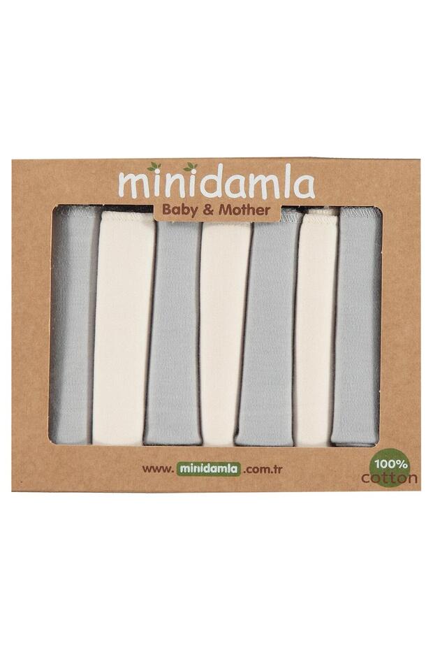 7-Pack Mouth Wipes - Gray