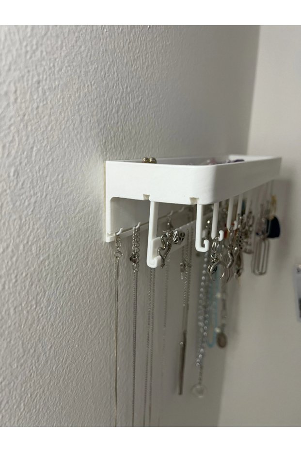 Wall Mounted -In-Cabinet Jewelry Organizer – Hanger for Necklaces, Earrings, Bracelets, and Accessories
