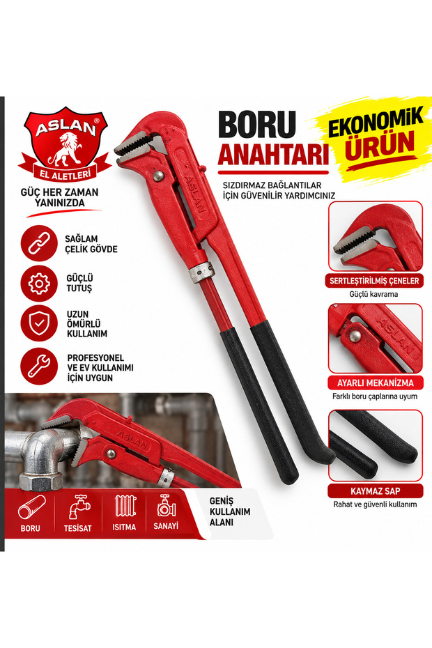 Tongs Pipe Wrench 1