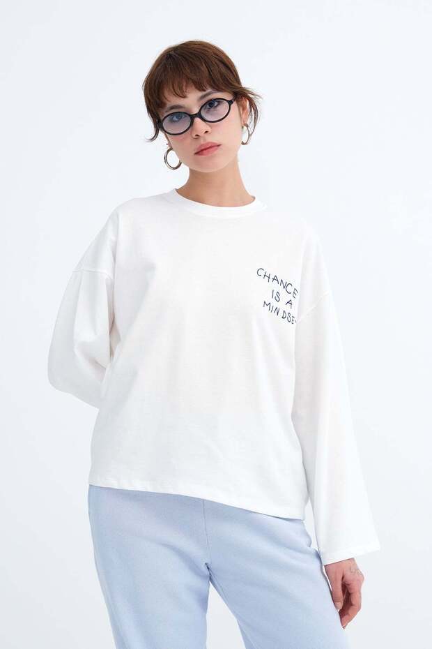 Printed Long Sleeve T-Shirt P10780