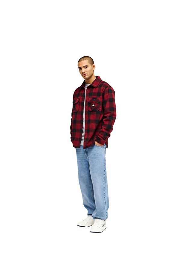 Men's Red Venture Polar Fleece Shirt