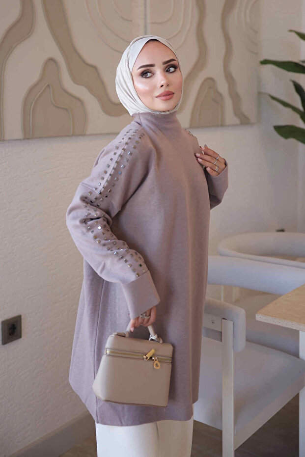 Modest Tunics - Brown - Regular fit