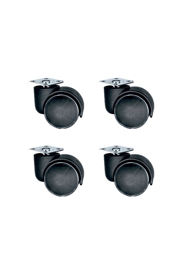 Bürosit Plastic Table Caster - 50mm Hks151 - 4 Pieces