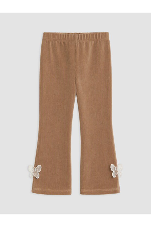 Velvet Baby Girl Leggings with Butterfly Embroidery from Uzg Store for Style Enthusiasts