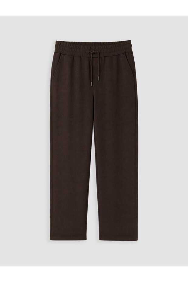 Vizyon New Season Brown Regular Fit Men's Sweatpants