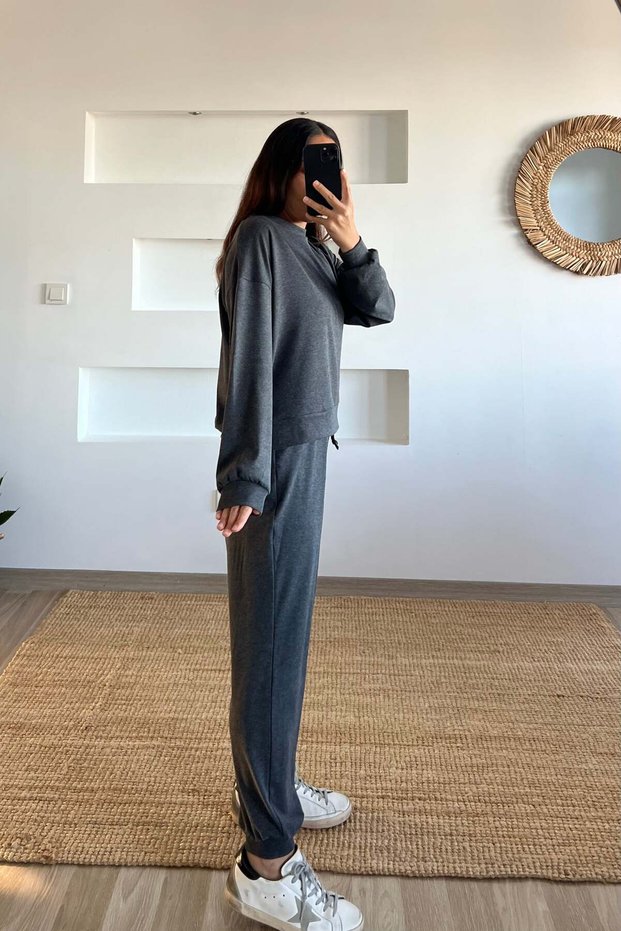 Anthracite Comfort Tracksuit Set