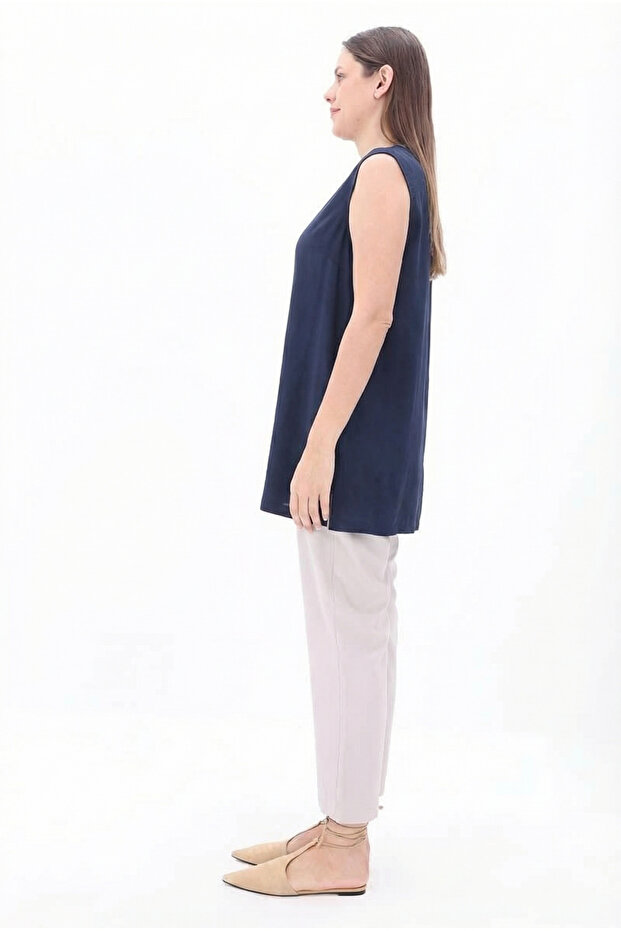 Basic Zero Sleeve Inner Tunik