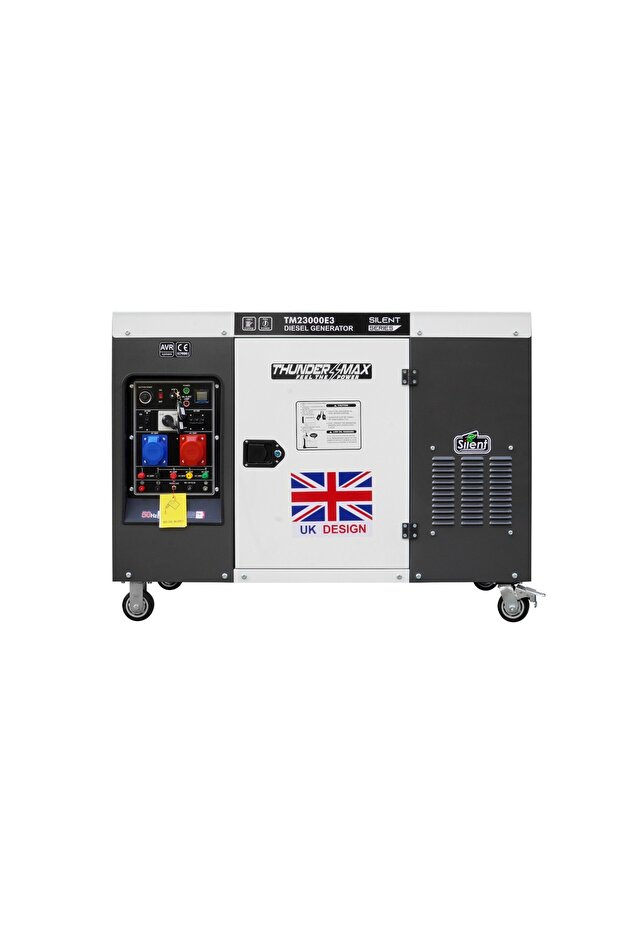23KVA SILENT DIESEL GENERATOR 2-CYLINDER EQUAL POWER 220V&380V