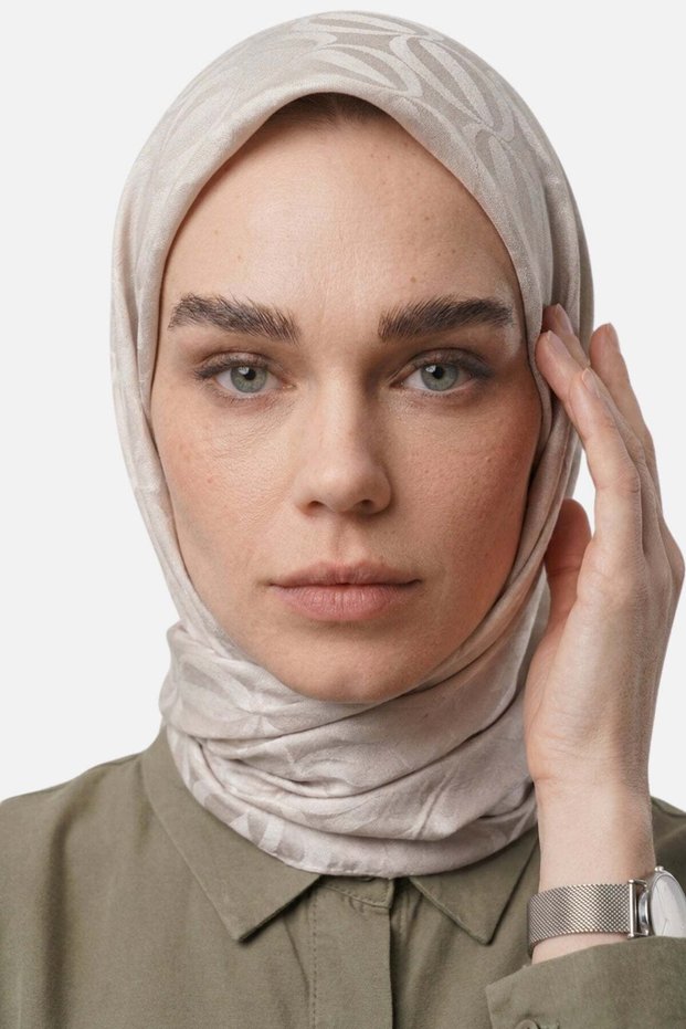 وشاح أيروبين جاكار بنمط الكثبان الرملية