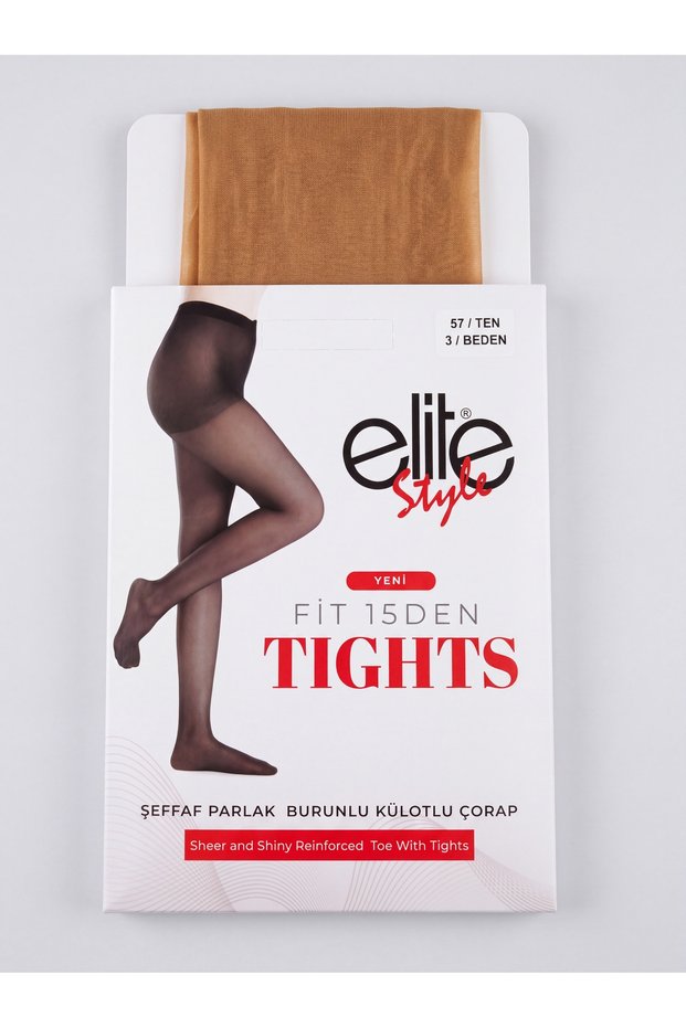 Women's 15 Den Pantyhose Skin Color - Size 3