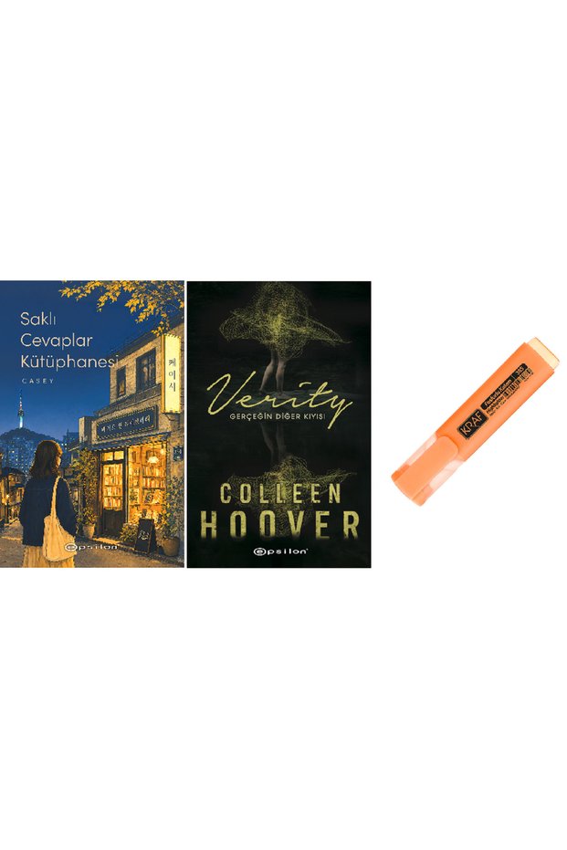 Saklı Cevaplar Kütüphanesi + Verity 2 Book Set KALEM HD