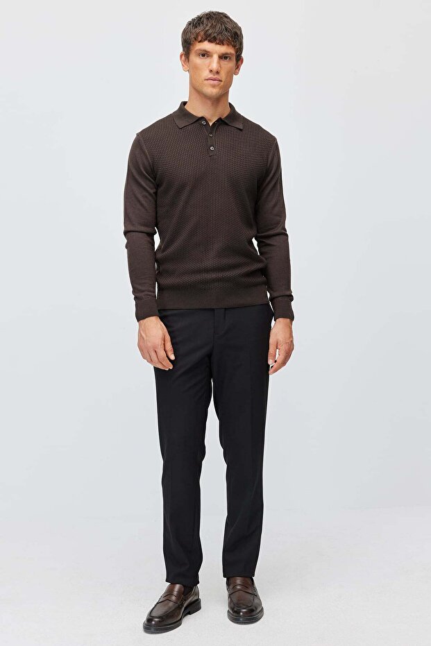 Men's classic fabric pants