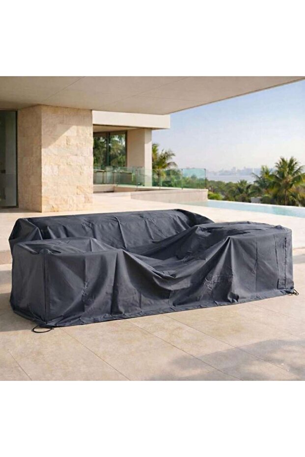 Sunguard Outdoor Waterproof Sofa Cover - 265x195x85 - Grey