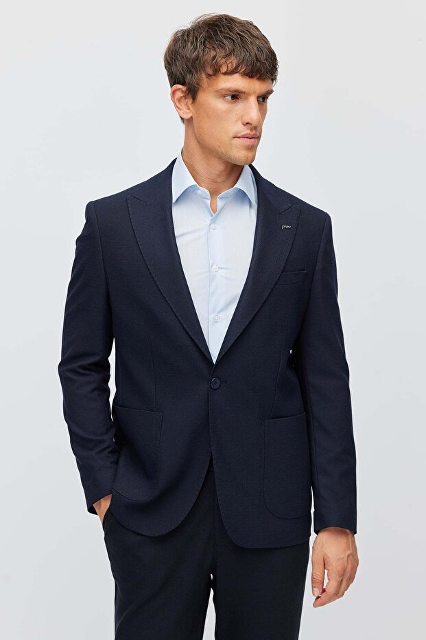 Men's Classic Cut Single Button Jacket