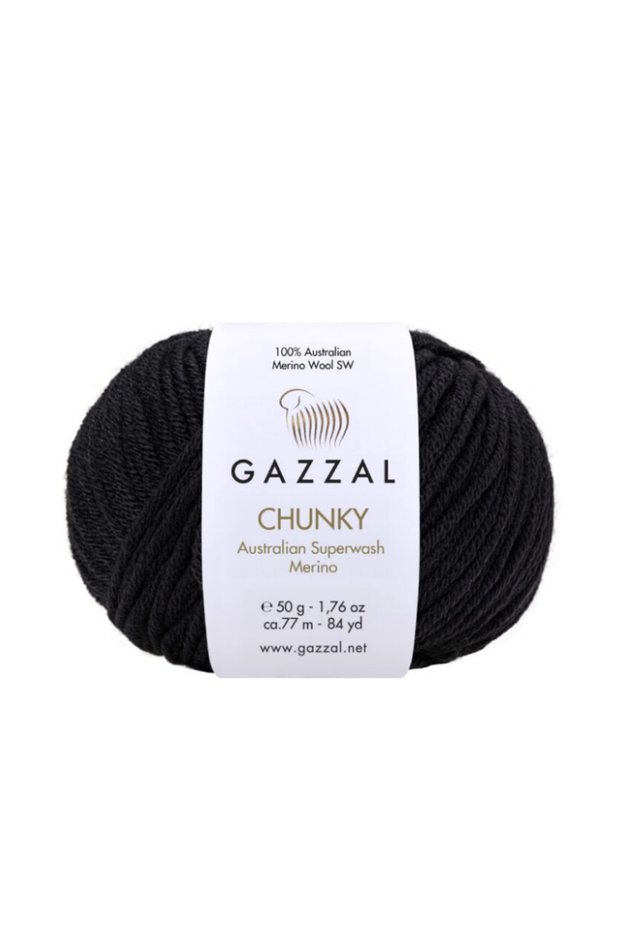 Chunky 100% Merino Wool Thick Knitting Yarn 50 Gr 77 m Sweater Cardigan Beanie Scarf Yarn - 1 Piece-158