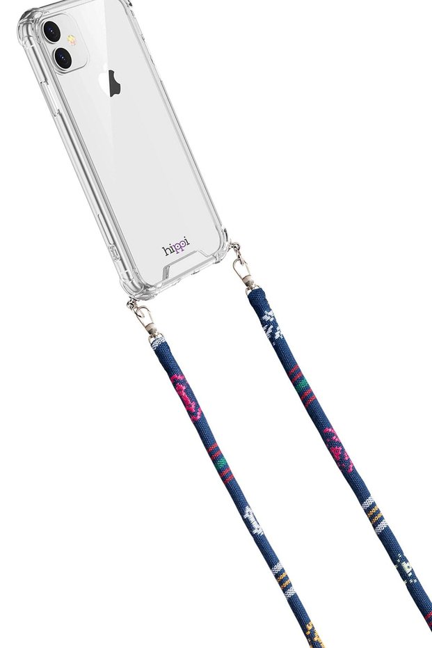 Pimenta Colorful 110 cm Drawstring Fabric Phone Strap Compatible with All Phones and Neck Strap