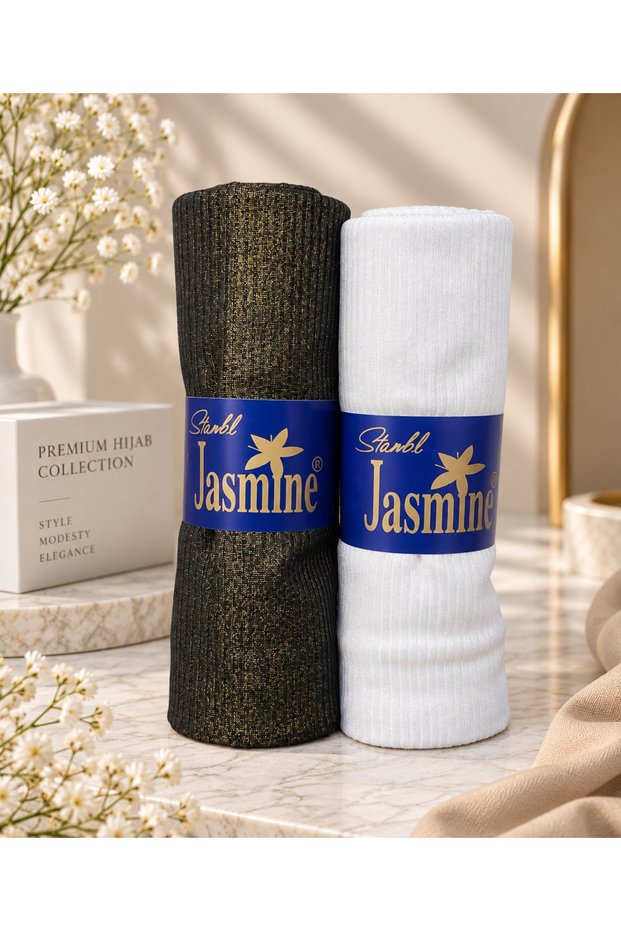Jasmine Shimmer Line Hijab