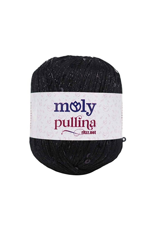 Pullina 01 Black - Black Sequin