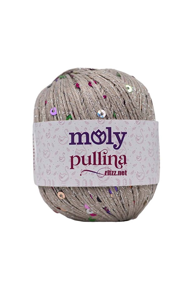Pullina 11 Beige - Colorful Sequin