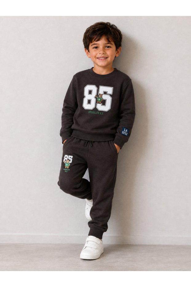 Boys’ Graphic Sweatshirt and Jogger Set
