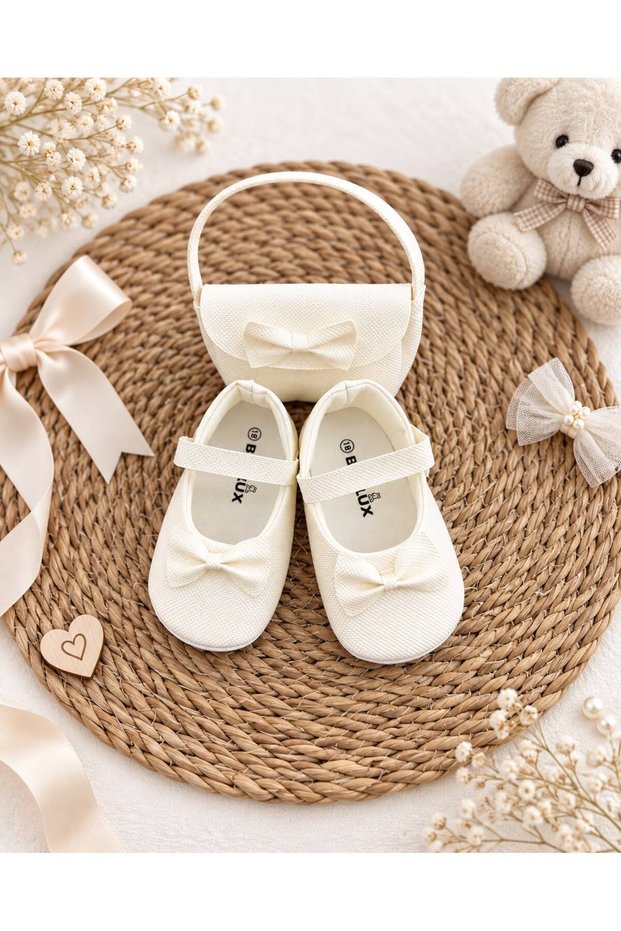 Baby Girl Glitter Bag and Ballerina (Shoes) Set