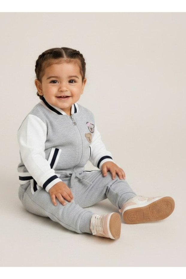 Girls 2-Piece Full Zip Jacket & Jogger Pants Set