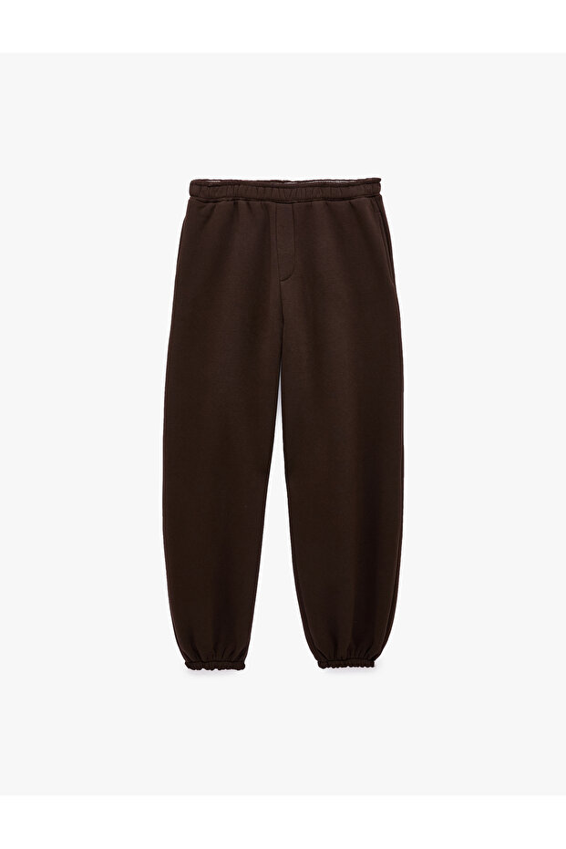 Comfortable Fit, Elastic Waist, Balloon Sweatpants with Pockets