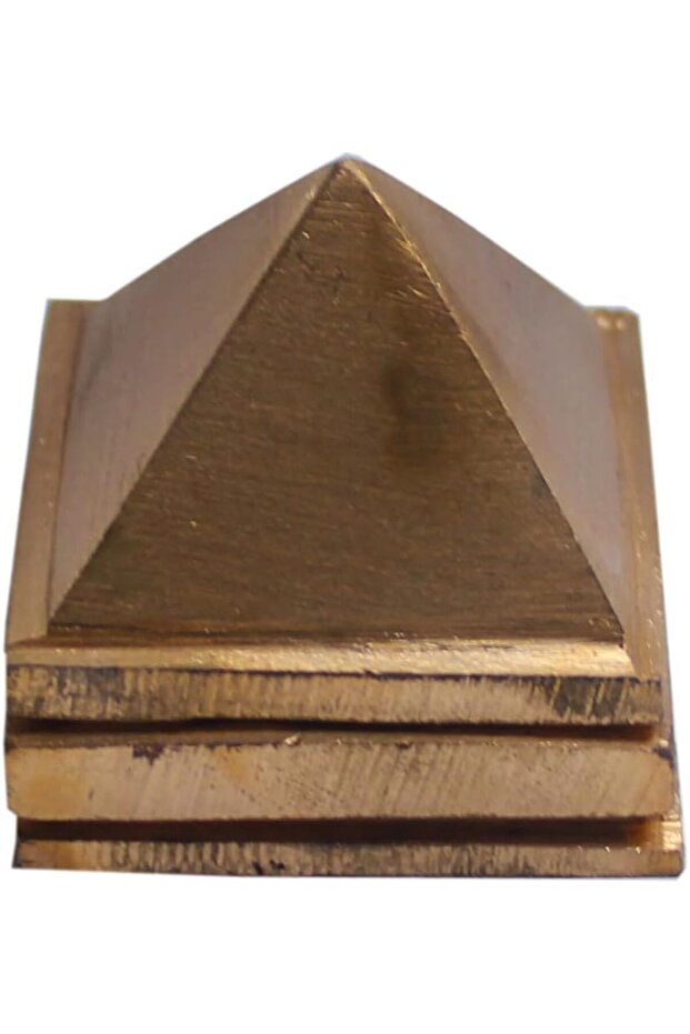 Latas 3-Layer (91 Pyramids) Pure Copper Pyramid Vastu Remedy for Energy Amplification, Prosperity and South East Direction Activation for Home, Office and Vastu Correction