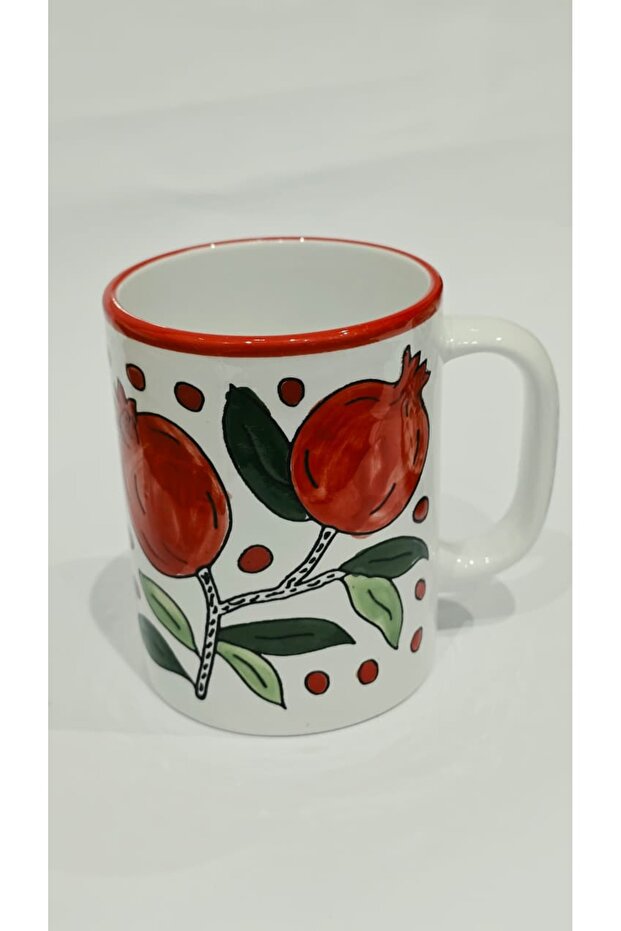 Large handmade Palestinian ceramic mug